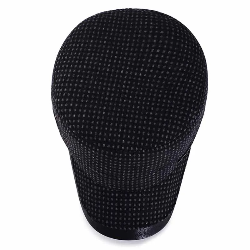 QDKPOTC осень зима бейсбольная кепка s Мужская Уличная хлопковая кепка Snapback шапки утолщенные ушанки для мужчин шляпа для отдыха плоская кепка