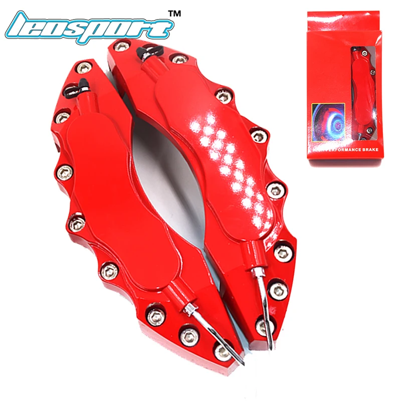 Leosport-2Pcs/лот тормозной суппорт крышка украшения крышка для 14-19 дюймов колеса ABS пластик без логотипа