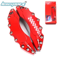 leosport 2pcslot brake caliper cover decoration cover for 14 19 inch wheel abs plastic without logo
