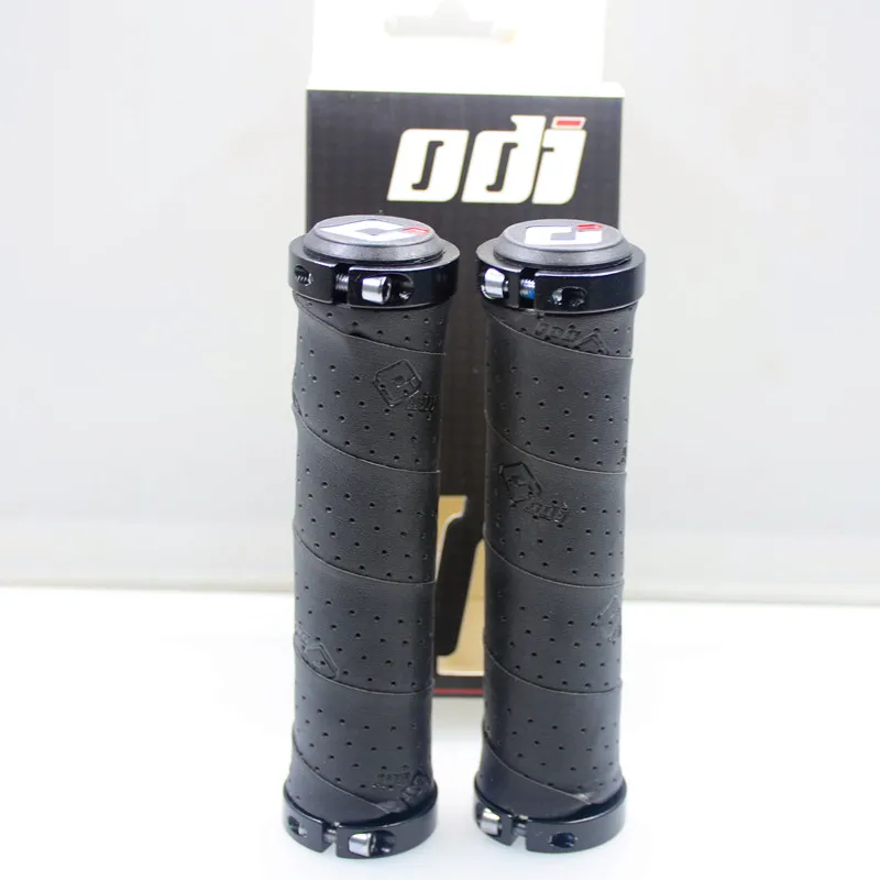 Ручки для руля велосипеда ODI MTB кожаные + ПУ анти занос ударопоглощающие ручки