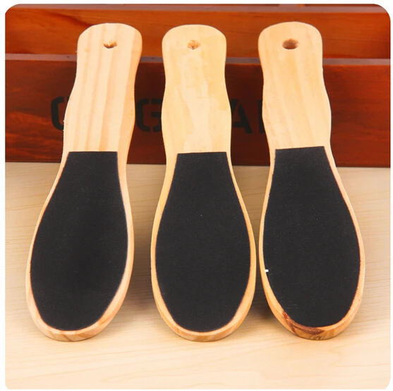 1 x Foot Rasp Pedicure Brushes Exfoliating Double Sided Repair Tools Health Products Wood Washboards Nail | Красота и здоровье