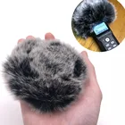 Уличный искусственный меховой ветрозащитный экран Deat cat для зума H1 ветрозащитный глушитель ветрового стекла для зума H1 H1N Blue Mantis