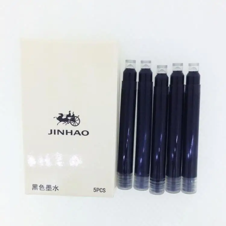 Чернильный картридж Jin hao Jinhao 15 /20 шт. чернильный для перьевых ручек синий черный 5
