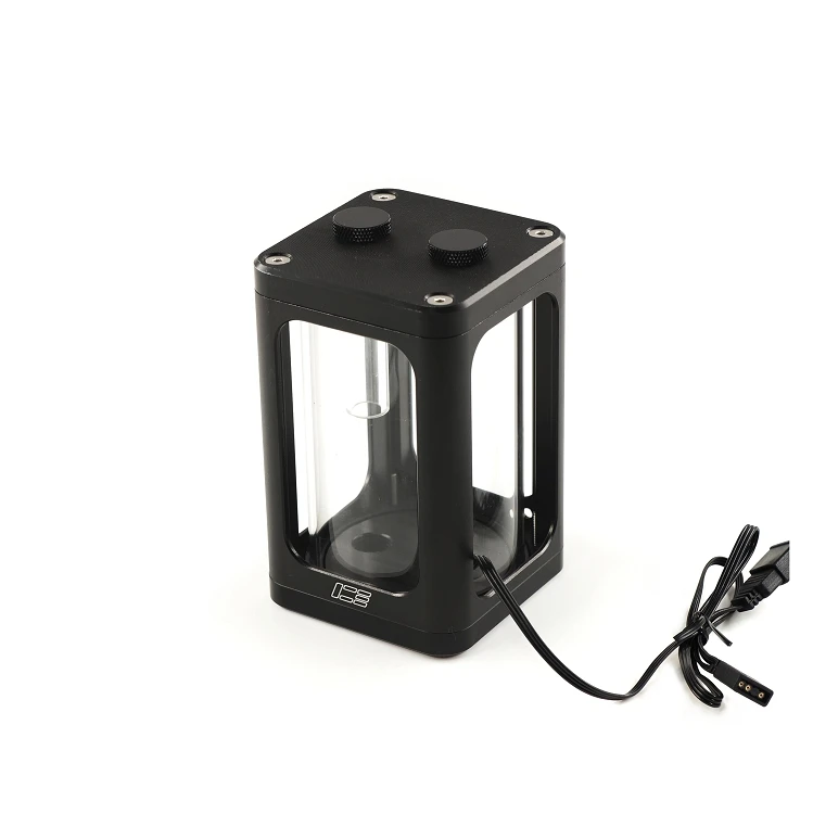 IceManCooler резервуар для водяного охлаждения, чехол для компьютера, 120 мм, резервуар для воды с RGB эффектом, охлаждаемый контейнер ICE-RX7