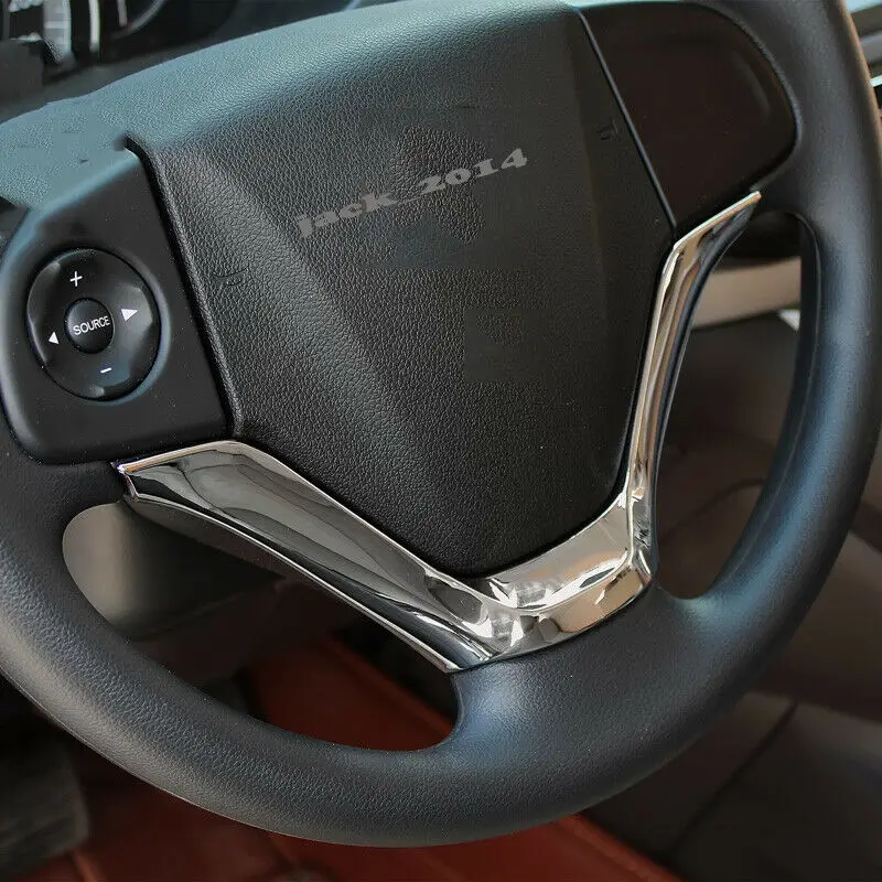 Для Honda CRV/CR V 2012 2013 2014 2015 2016 ABS хромированный Автомобильный руль u образной