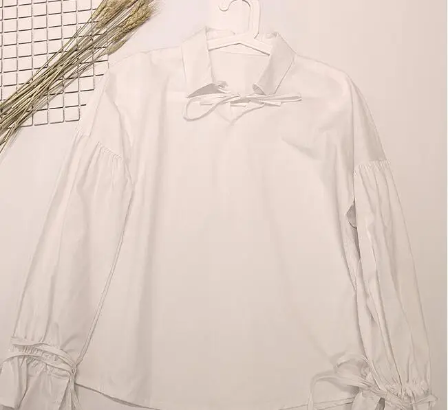 2020 Новейшие женские бандажные банты с пышными рукавами нарисованная веревка