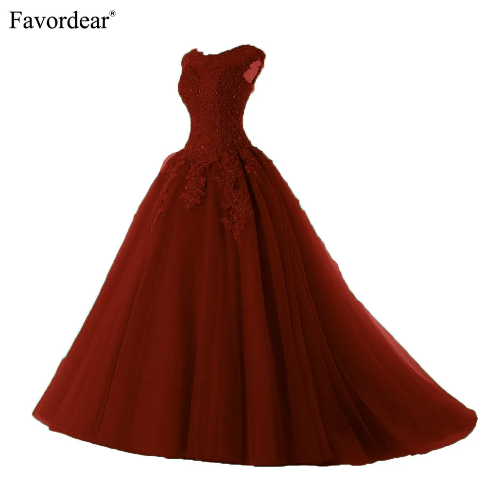 

Favordear 2019 Quinceanera Beading Sweet 16 Dress Vestidos De 15 Anos Cap Sleeve Teal Burgundy Quinceanera Gowns Party Dress