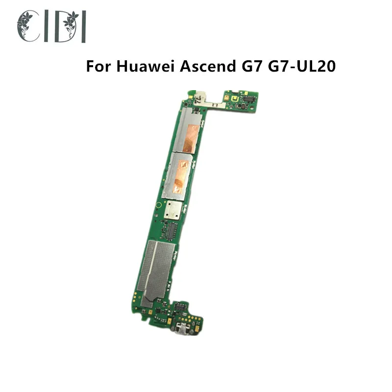 Бывшая в употреблении Рабочая плата CIDI на 16 ГБ для Huawei Ascend G7 UL20 материнская