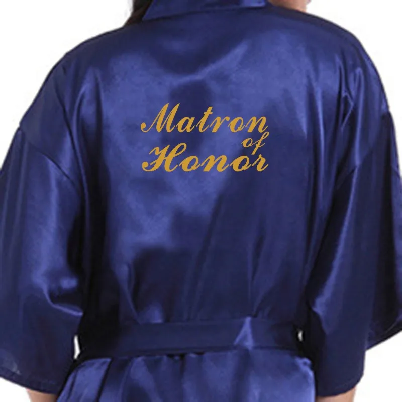 R19 2 атласные Короткие кимоно пижамы горничной из Honor/матрон Honor Ночная рубашка