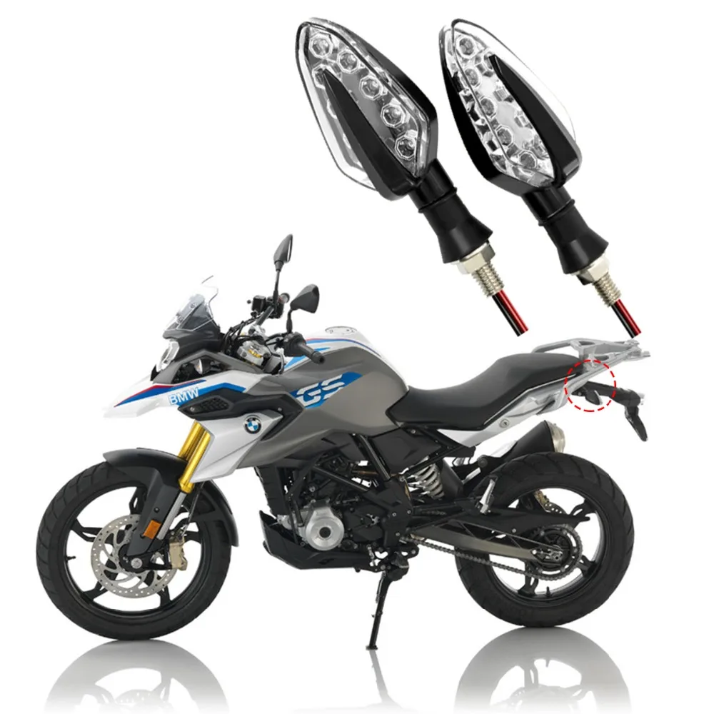 Для BMW R1200S R1200RT HP4/2 F700GS G310R GS S1000RR R1200GS Adventure задний индикатор указатель поворота