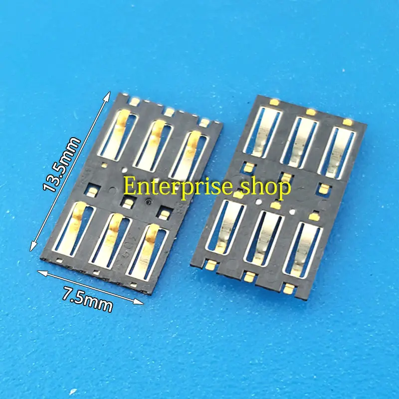 2 шт./лот Coopart новый держатель для считывания sim карт разъем Замена Nokia Lumia 800 900 N800 N9