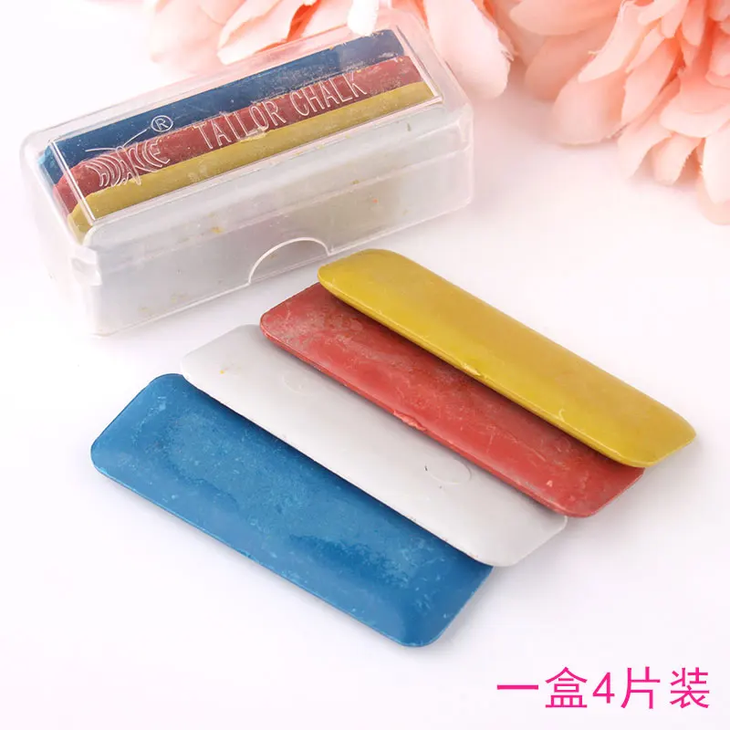 Color plastic box cloth DIY manual cutting line with chalk painting garment sewing clothing tailor's chalk