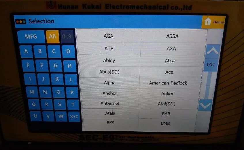 Многоязычная автоматическая машина для резки ключей SEC E9 замок инструменты копировальная машина для ключей Обновление от Miracle A7 для изготовления автомобильных ключей