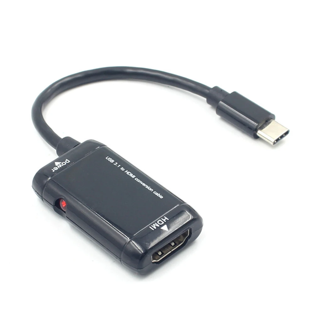 Адаптер USB 3 1 Type C к HDMI 1080P конвертер для мобильных телефонов Android смартфонов и