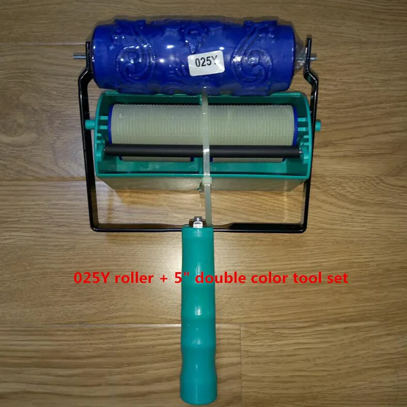 DIY Инструменты для украшения стен-5 дюймов ручка аппликатор плюс " картина на стену ролик 025Y