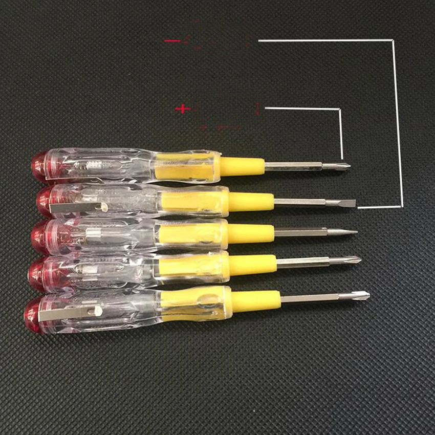 1 шт мульти Функция светодиодный Электрический Тесты er ручка отвертка с