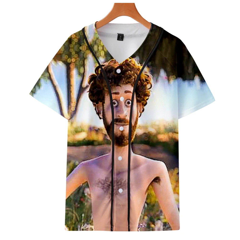 Женская/Мужская Бейсбольная Футболка Lil Dicky earth Повседневная Уличная футболка в