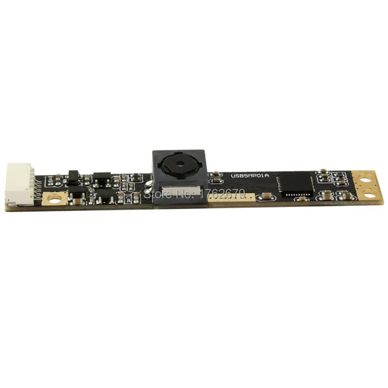 Модуль USB камеры наблюдения HD 500 Вт пиксель Автофокус 60 градусов Ov5640 CMOS Usb камера PCB