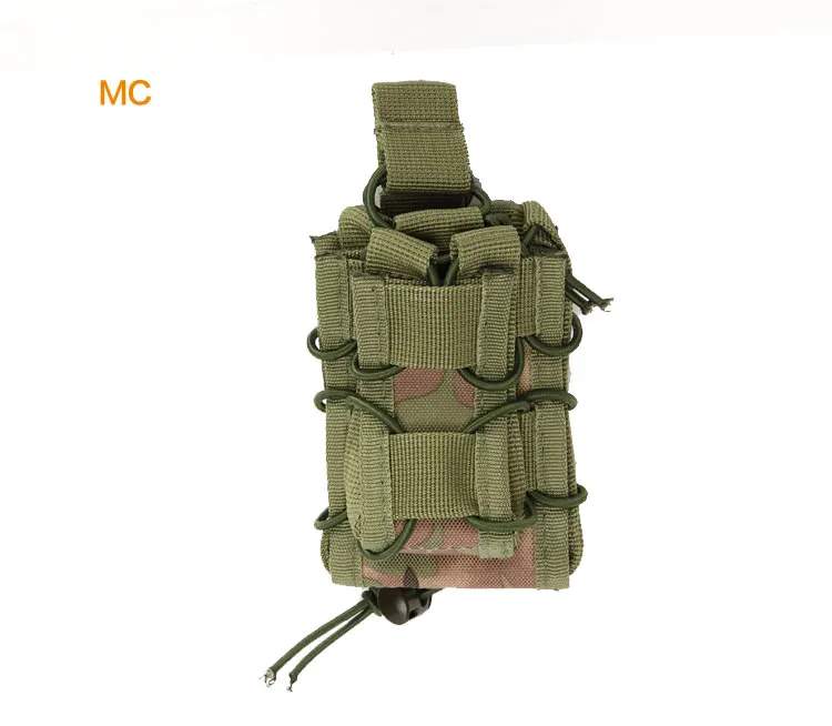 Тактический модульный винтовочный Пистолет подсумок MOLLE военный страйкбол патроны Карманный чехол для переноски охотничьи принадлежности