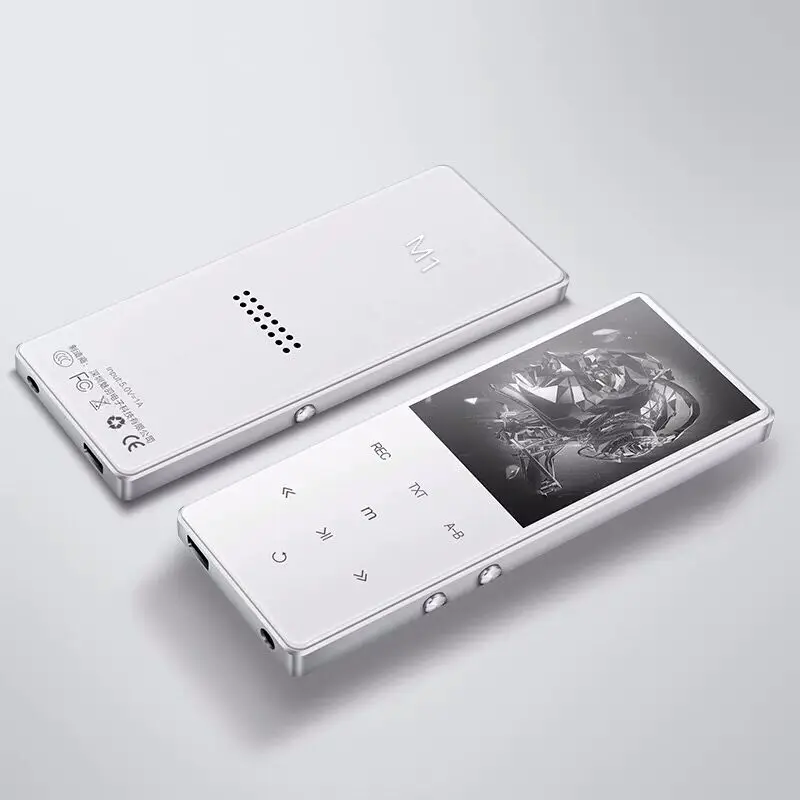2 4-дюймовый экран Bluetooth 4 металлический HIFI MP3-плеер без потерь мини Mp3 портативный