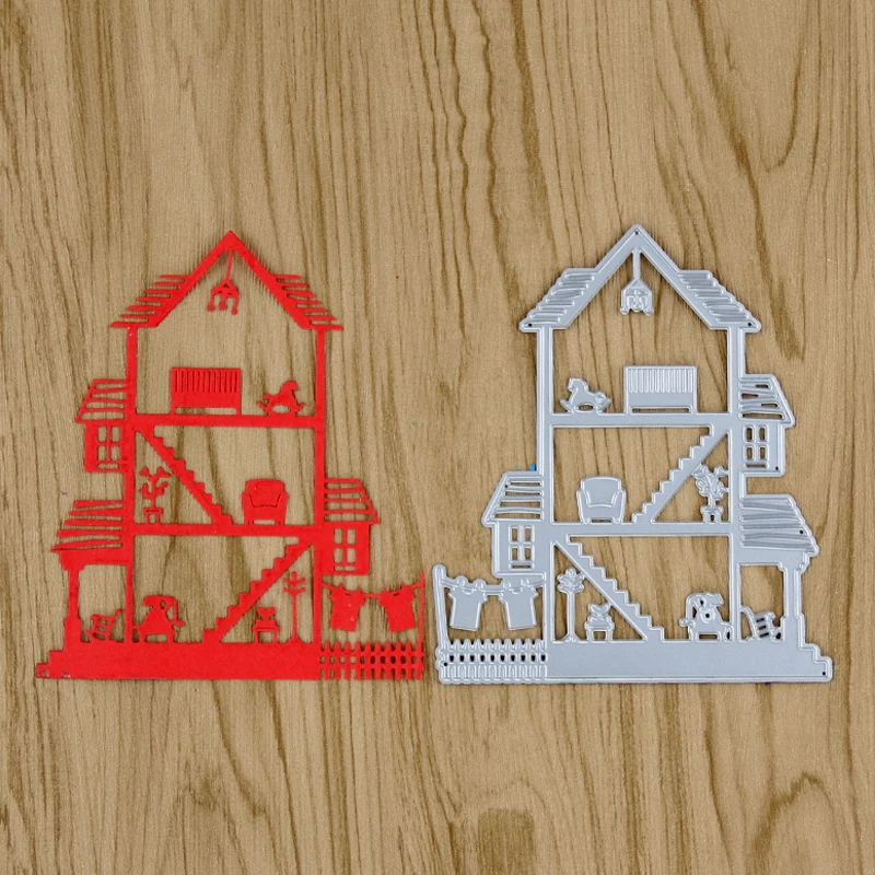 

2017 new Die cut Classical Building Metal die cutting dies for DIY Scrapbooking Photo Album Decoretive Embossing Stencial
