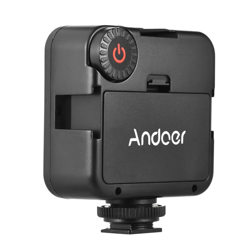 Мини вспышка Andoer W49 со светодиодной подсветкой блокировка камеры