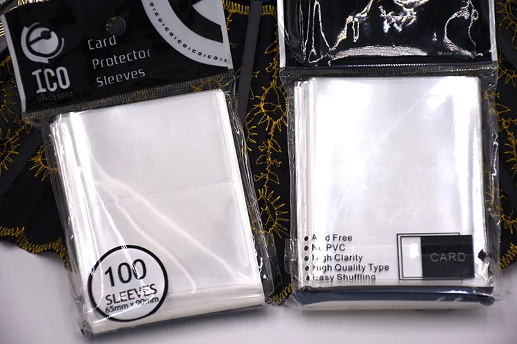 100 шт./упак. карты рукава протектор Barrie Магия Сбор Mtg pokmen TCG Настольная игра рукава 65*90 мм