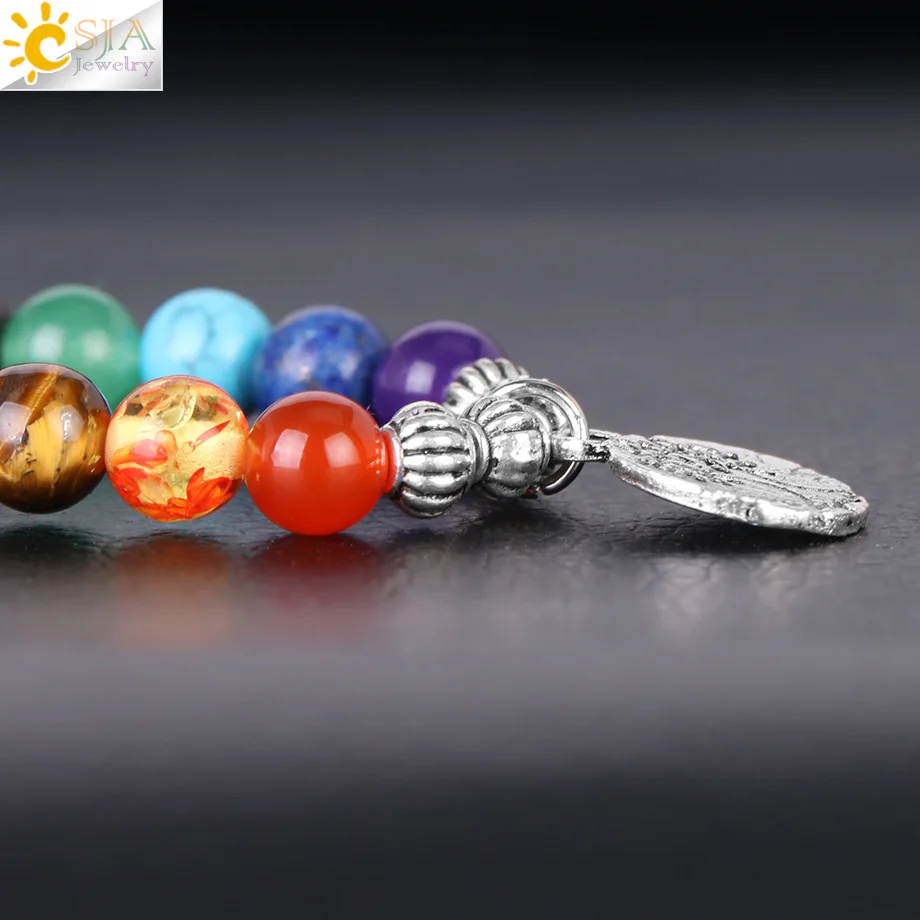 Женская чакра с 7 элементами|strand bracelets|bead braceletbracelet multilayer |