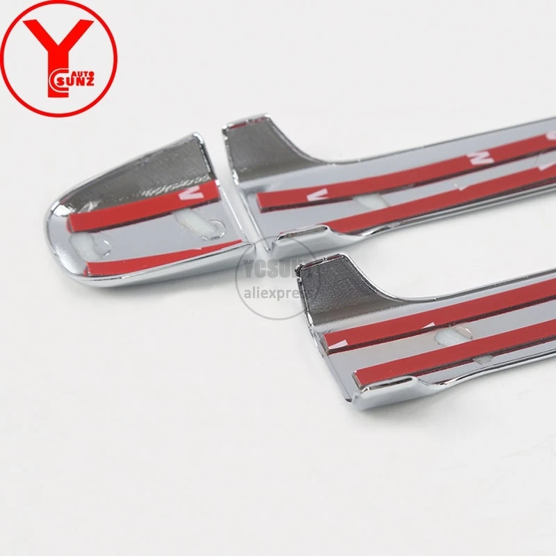 YCSUNZ хромированная крышка для боковой дверной ручки детали toyota chr 2018 2019 аксессуары