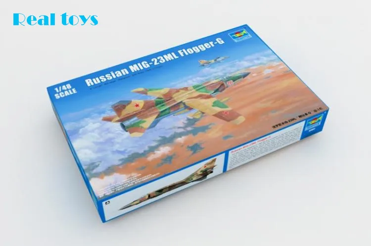 Модель Trumpeter 02855 1/48 русский MIG-23ML Flogger-G пластиковая модель комплект
