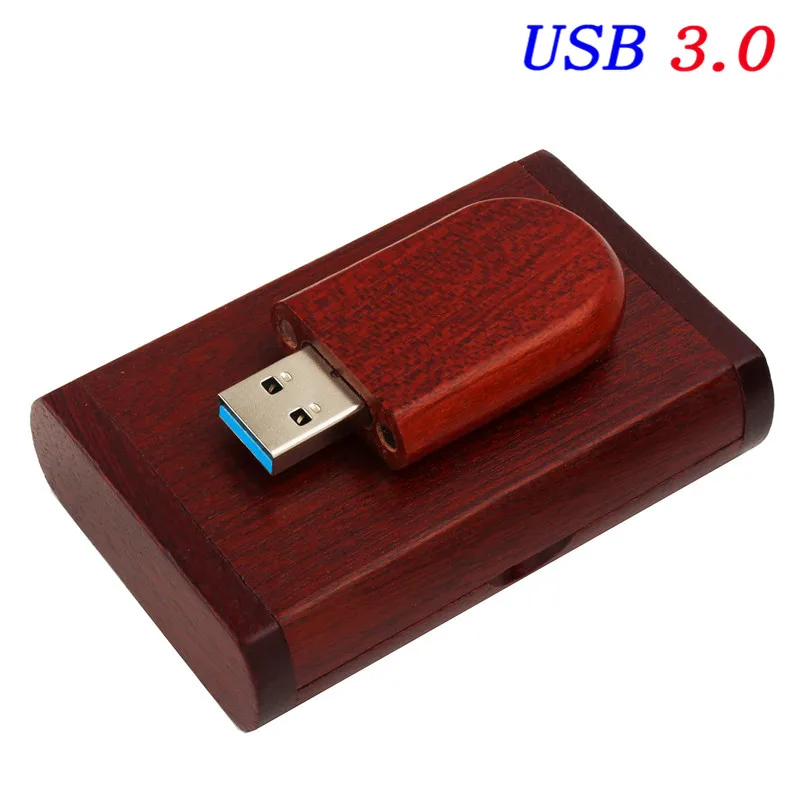 red JASTER USB 3,0 персональный деревянный флеш-накопитель на заказ с логотипом 4 ГБ 8 ГБ 16 ГБ 32 ГБ usb флеш-накопитель U диск карта памяти свадебный подарок - Цвет: red