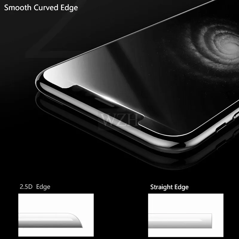 Стекло на iPhone XS Max XR 6 7 8 plus 2.5D изогнутая защитная пленка из закаленного стекла для