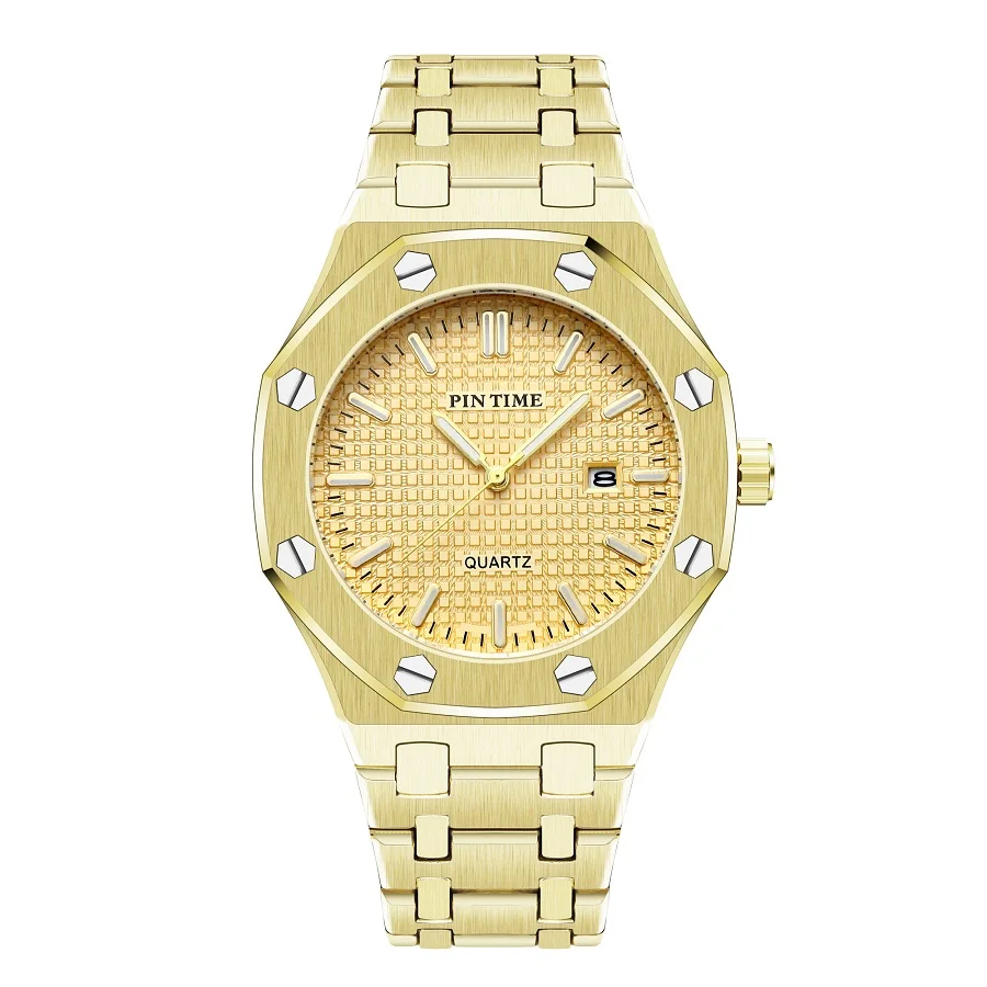 Relogio Masculino люксовый бренд PINTIME мужские часы из нержавеющей стали водонепроницаемые спортивные мужские s кварцевые часы для бизнеса мужские наручные часы