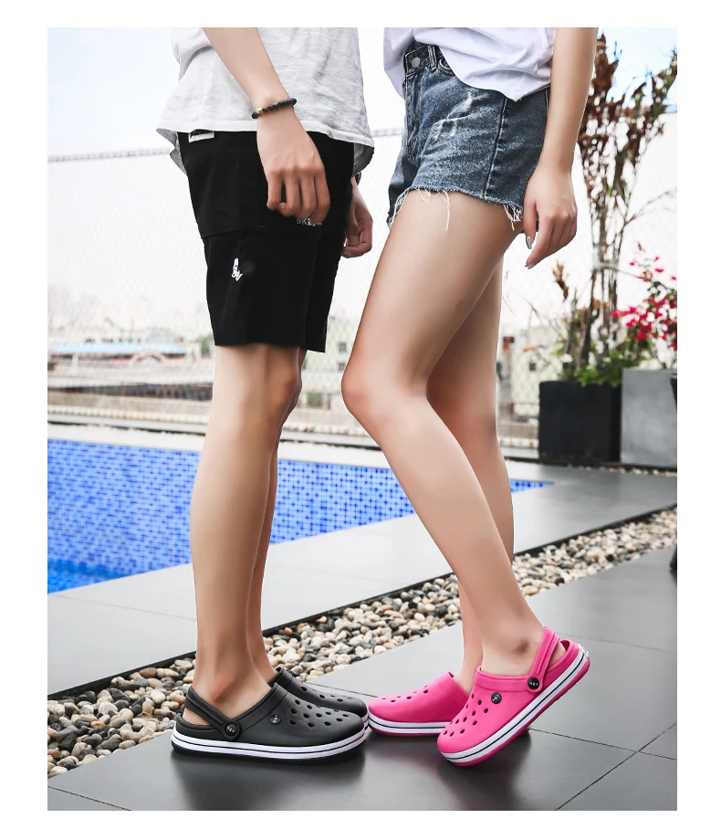 Женские сандалии для воды; летние шлепанцы; Легкие пляжные повседневные Вьетнамки с кроком; Мужская классическая садовая обувь; Kryptek Neptune