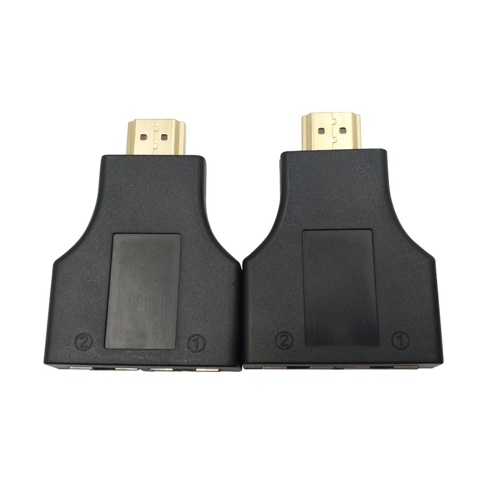DANSPEED 1 пара HDMI по RJ45 CAT5/CAT6 LAN Ethernet ретранслятор кабель удлинитель 1080p HD 3D |