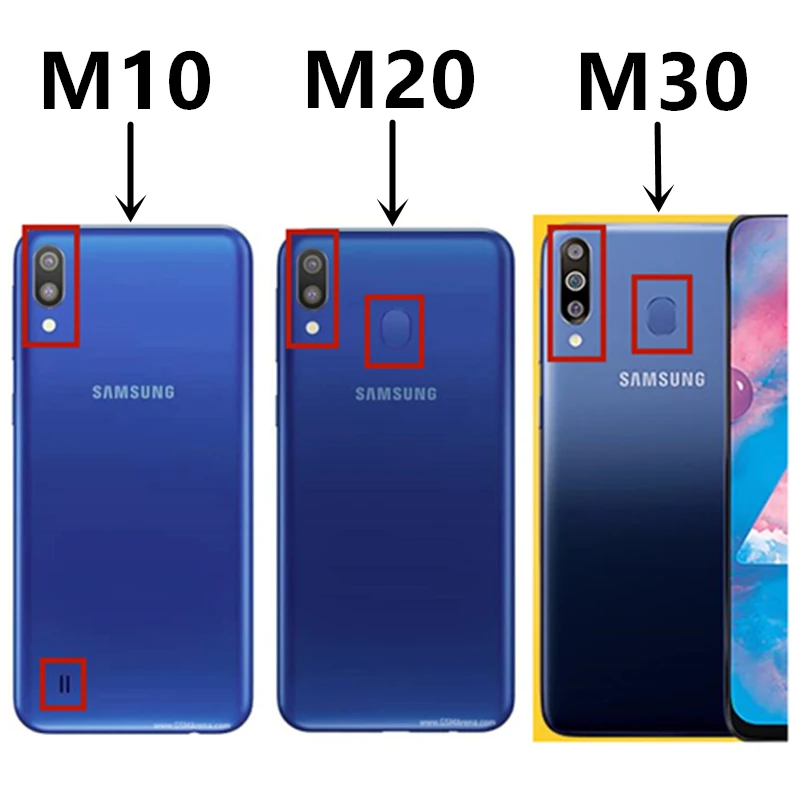 Чехол для Samsung Galaxy M20 M10 M30 силиконовый чехол из ТПУ Ультратонкий Мягкий матовый