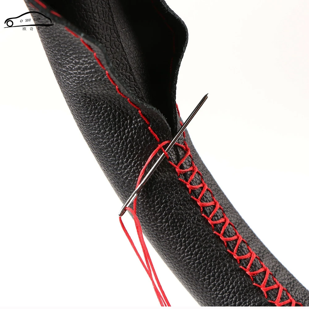 Высокая стоимость производительности O SHI чехол рулевого колеса автомобиля/DIY