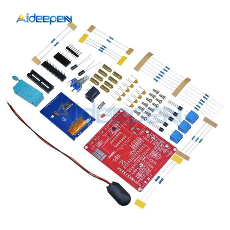 1 компл. GM328 Mega328 Транзистор тестер DIY Kit диод емкость ESR напряжение частотомер ШИМ квадратный генератор волн