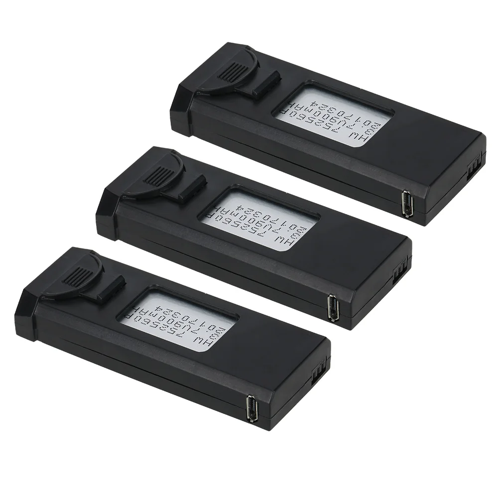 3 7 V 900 mAh аккумуляторная батарея LiPo RC для VISUO XS809W FPV Дрон Квадрокоптер часть|Детали