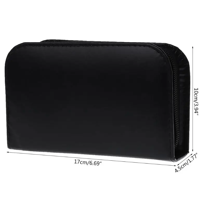 Набор для полировки обуви щетки очистки губчатая ткань дорожный набор с чехлом