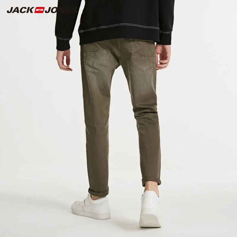 JackJones мужские модные трендовые узкие Стрейчевые джинсы мужская одежда 218432528 |