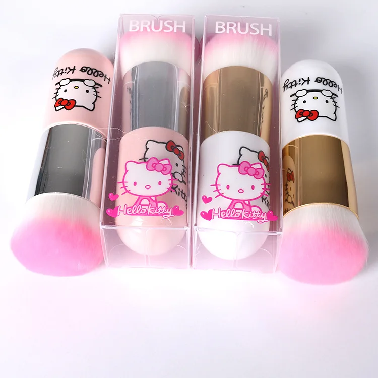 Игрушки для девочек HELLO KITTY детские игрушки макияжа портативная кисть румян