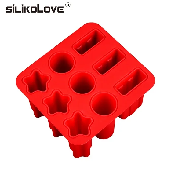 Random Color FUNBAKY DIY силиконовые формы для мороженого замороженный производитель формы для мороженого морозильная камера многоразовые силиконовые формы для льда на палочках - Цвет: Random Color