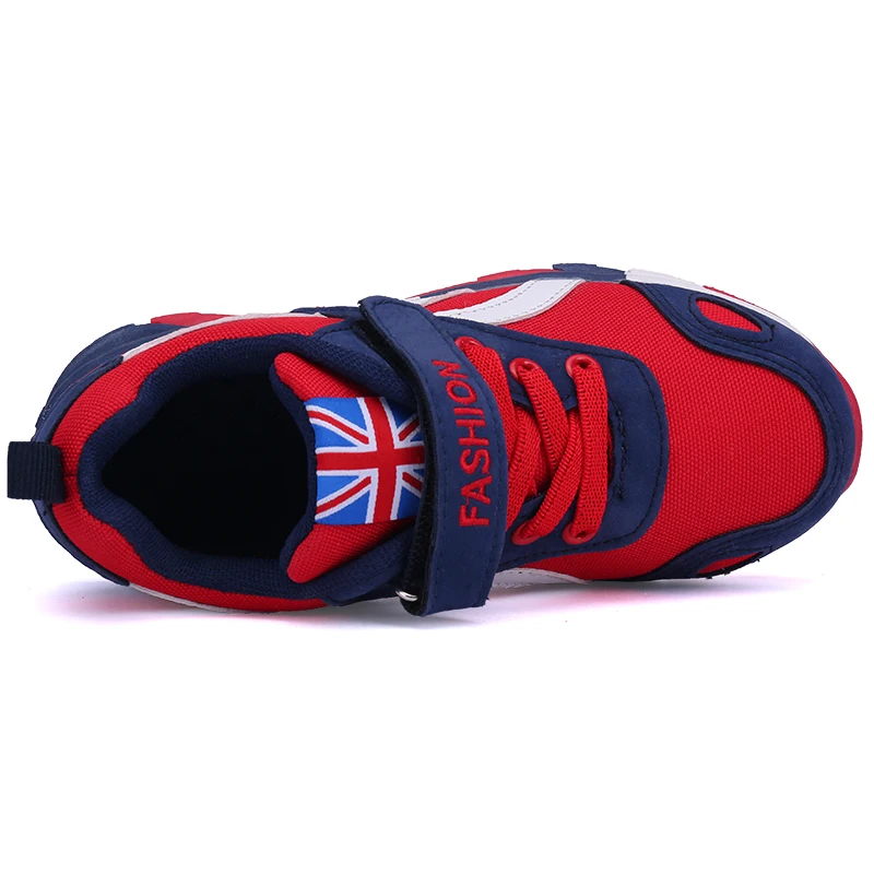 Детская Повседневная Спортивная обувь; модные студенческие кроссовки для мальчиков и девочек; сезон весна-осень; удобные детские кроссовки