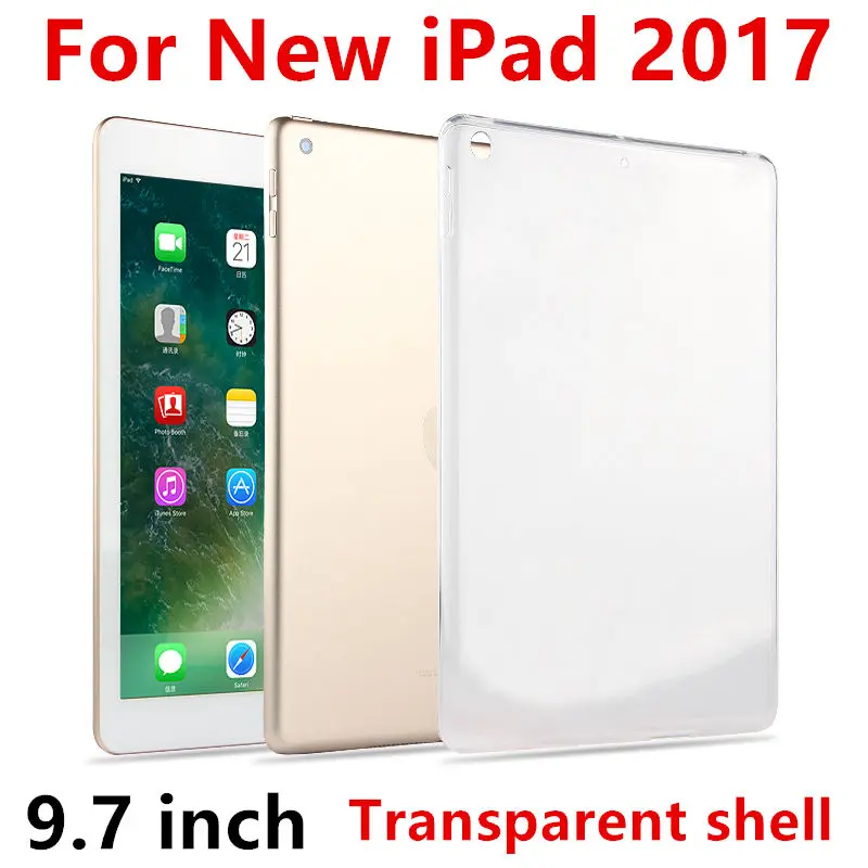Чехол для iPad 9 7 дюймов новинка 2017 защитный чехол с рисунком умный прозрачная кожа