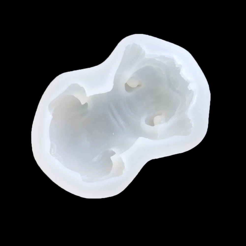 Силиконовая 3D форма для торта бульдога милые инструменты украшения собаки