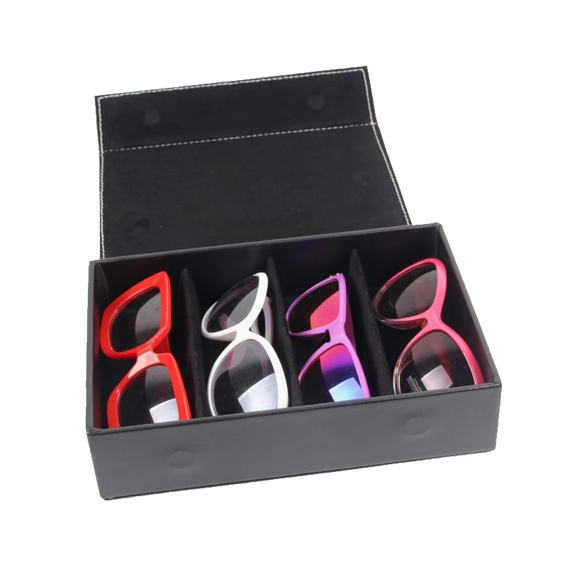 Витрина для очков 4 слота держатель дисплея форма витрины солнцезащитных