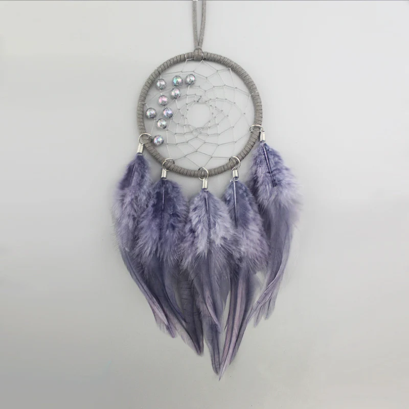 Nordic small dream catcher car dream catcher handmade dreamcatcher white moon dreamcatcher gift for girls for kids for women