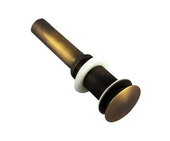 Роскошная Античная латунная всплывающая Крышка для раковины в ванной комнате