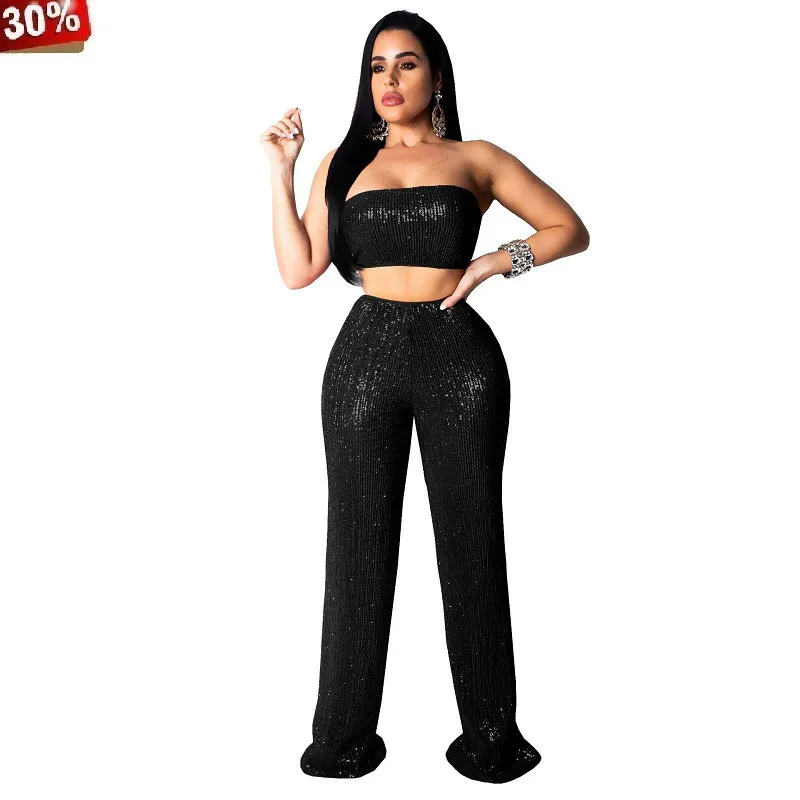 Женский спортивный костюм с пайетками большой размер летний без бретелек